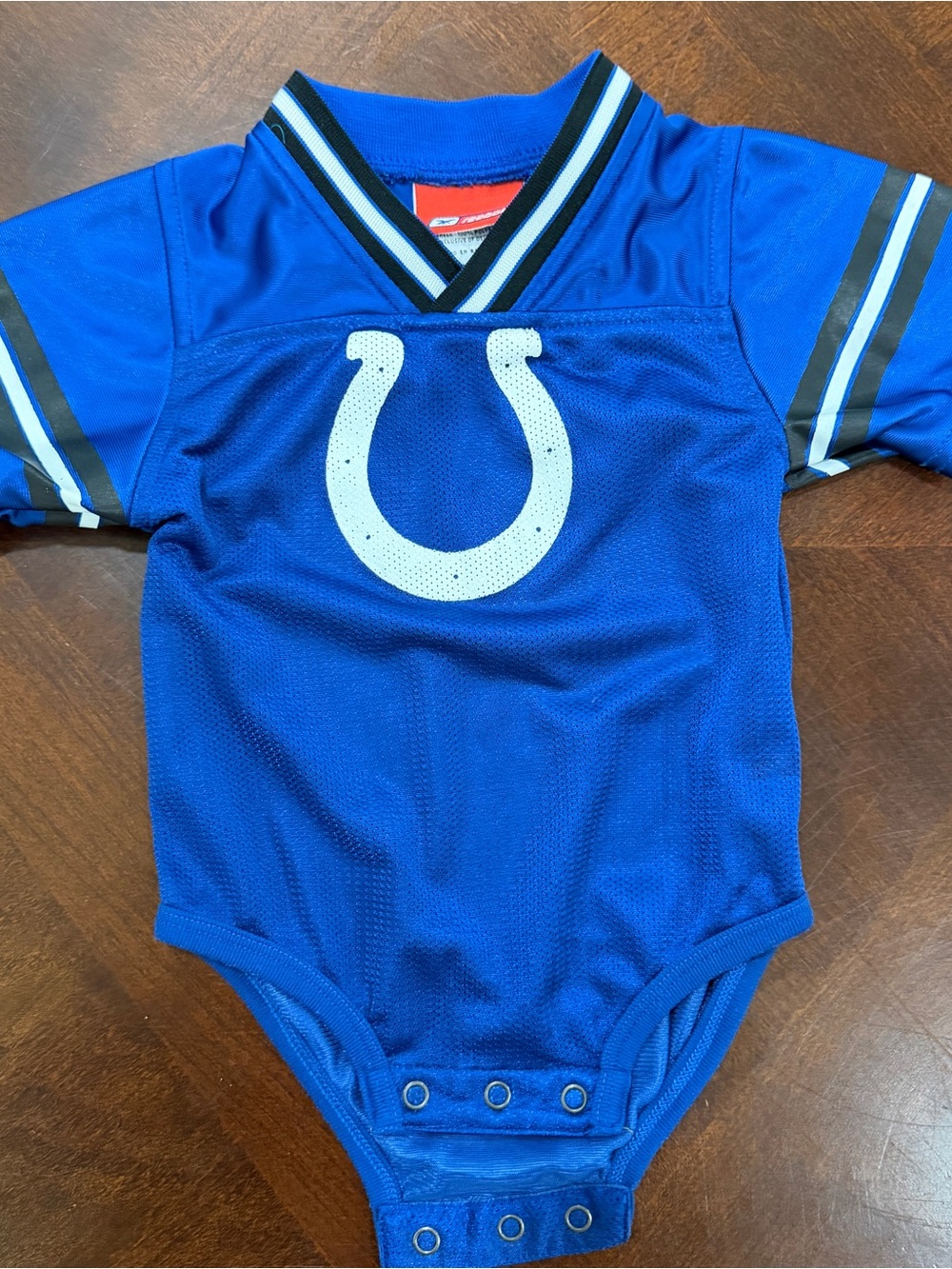 Reebok NFL Indianapolis Colts Blue Infant Onesie Jersey Sz 24M Football